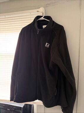 thor Men's Black Full-Zip Fleece Jacket